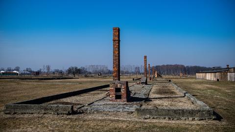 Das NS-Konzentrations- und Vernichtungslager Ausschwitz-Birkenau in Polen