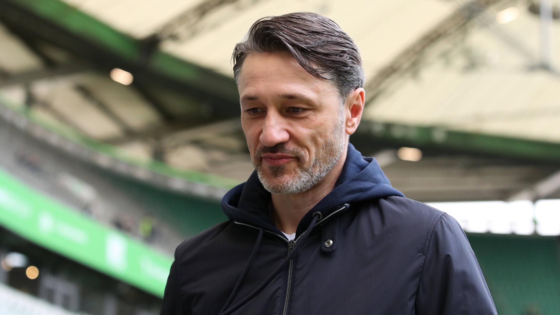 Trainer Niko Kovac im Stadion 