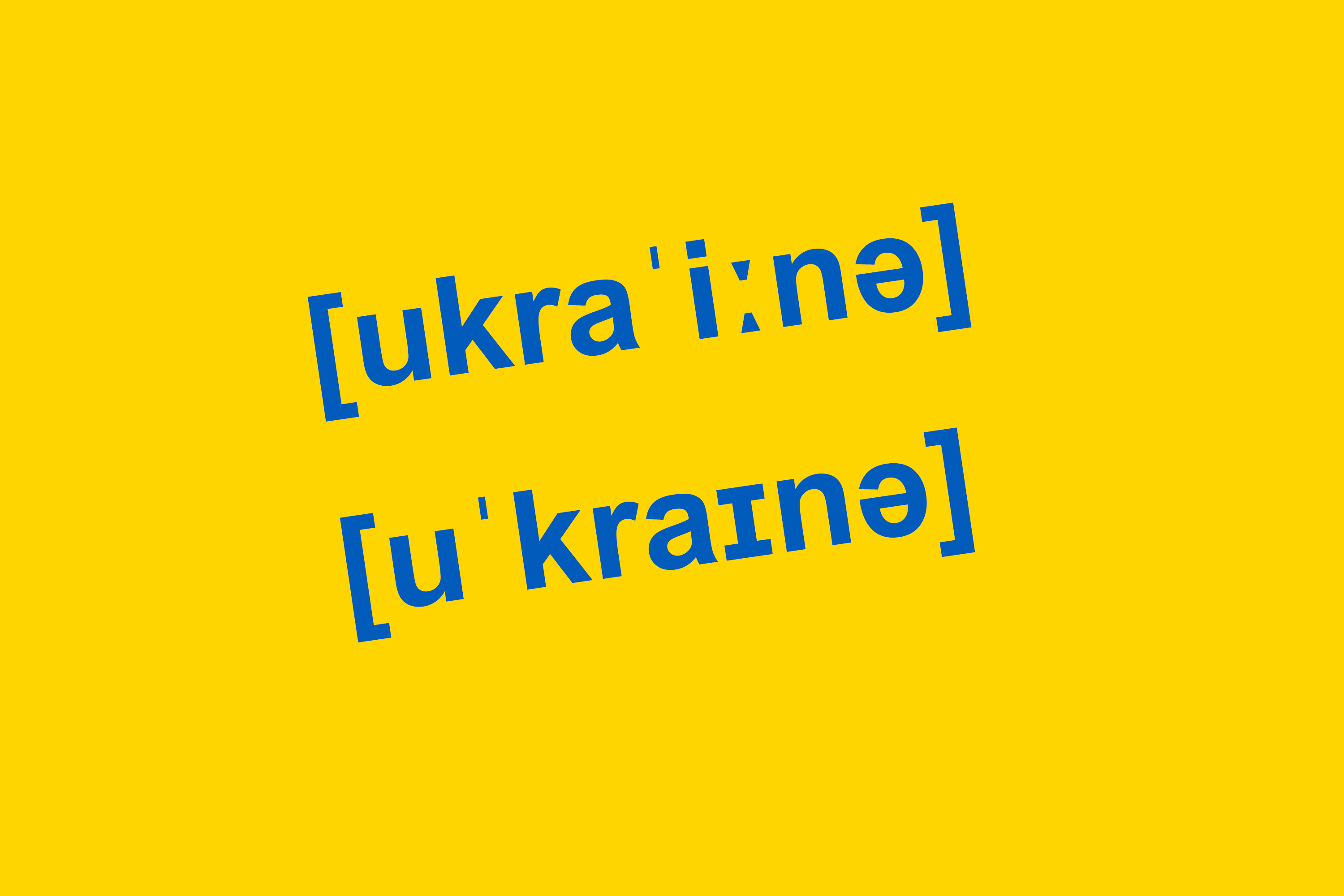 Wie spricht man die Ukraine richtig aus?