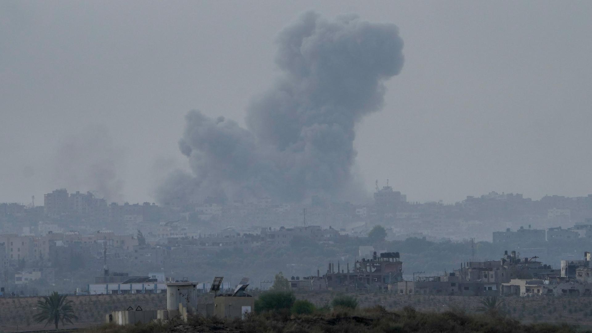 Israelische Luftangriffe auf den Gazastreifen