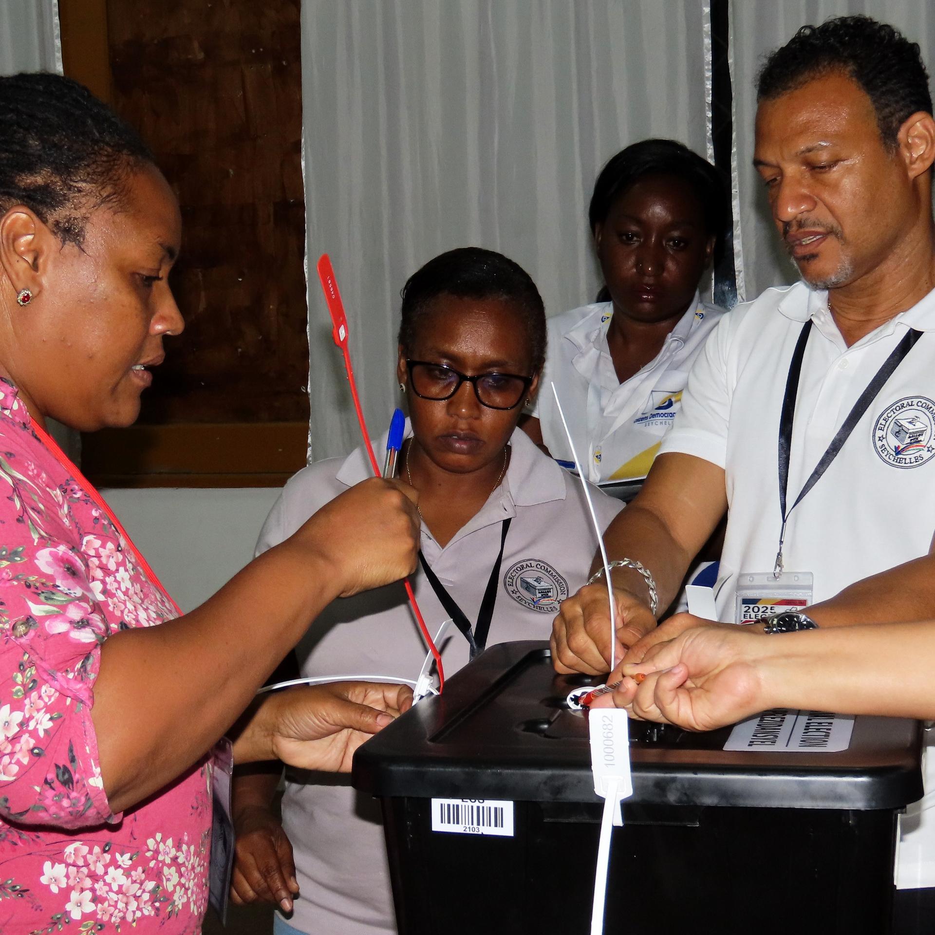 Stichwahl - Machtwechsel auf den Seychellen - Herminie gewinnt Präsidentenwahl
