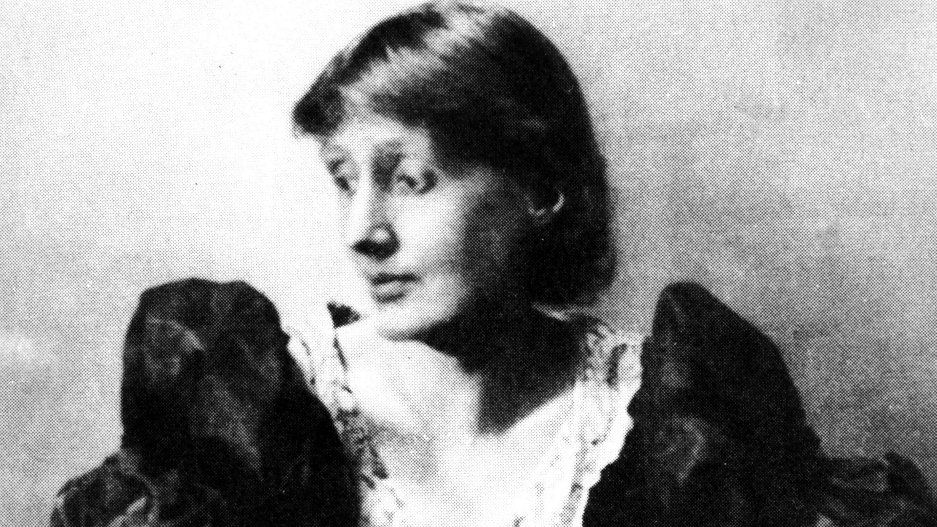 Porträtfoto der britischen Schriftstellerin Virginia Woolf.