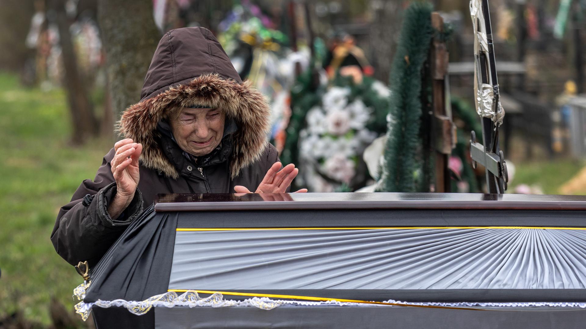 Jahrestag: Ukraine gedenkt den Toten von Irpin und Butscha