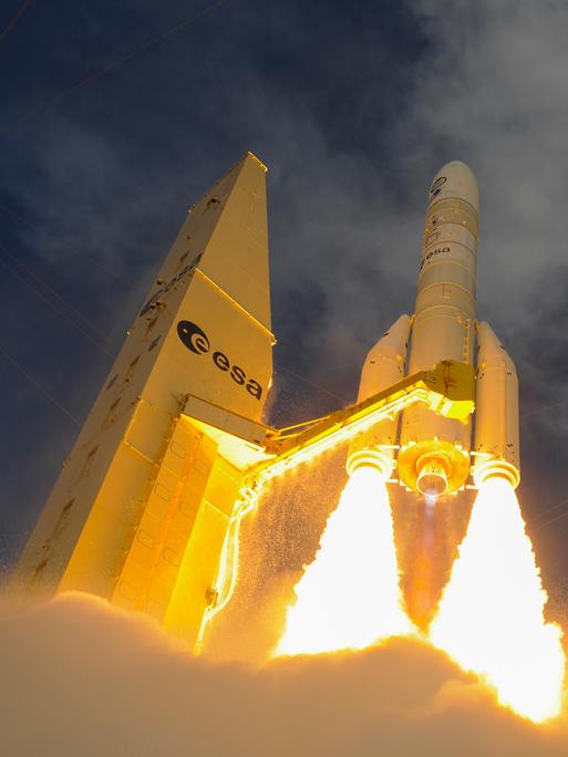 Lang ersehnter Erfolg am 9. Juli 2024: Zum ersten Mal hebt die Ariane-6 ab.