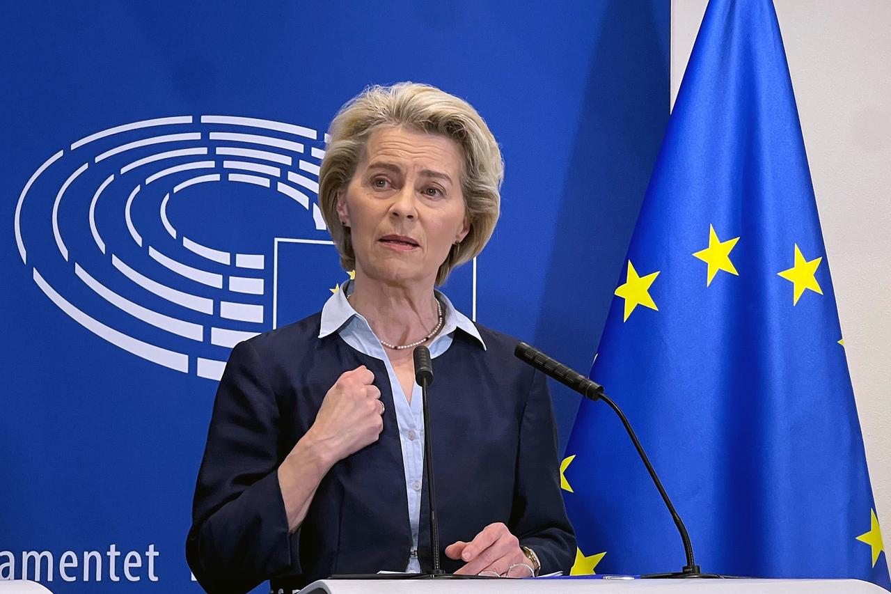 Ursula von der Leyen, die Präsidentin der Europäischen Kommission.