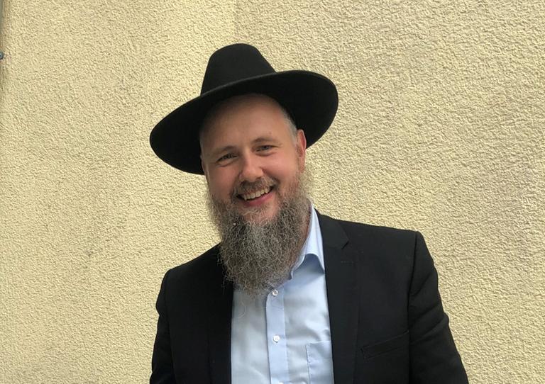 Rabbi Wagner aus Krefeld.