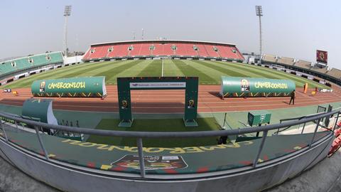 Das Kouekong Omnisports Stadium in Bafoussam, Kamerun
