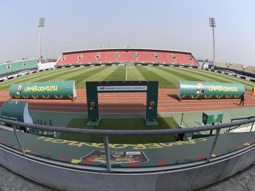 Das Kouekong Omnisports Stadium in Bafoussam, Kamerun