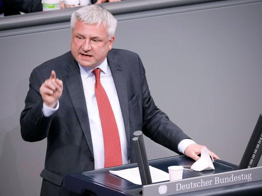 Der CDU-Abgeordnete Knut Abraham bei einer Rede im Deutschen Bundestag