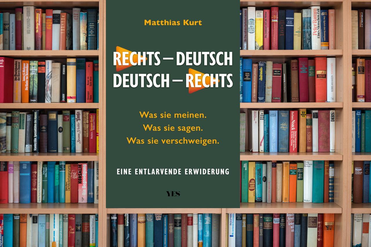Cover des Buches "Rechts – Deutsch / Deutsch – Rechts" von Matthias Kurt