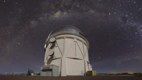 Das AURA-Observatorium in Chile auf dem Cerro Tololo, den der Astronom Jürgen Stock für die Astronomie entdeckte