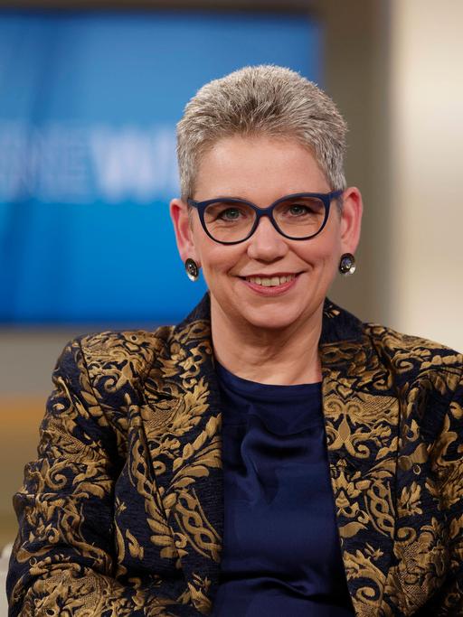 Christine Vogler Präsidentin des Deutschen Pflegerats, zu Gast bei Anne Will im Ersten. 