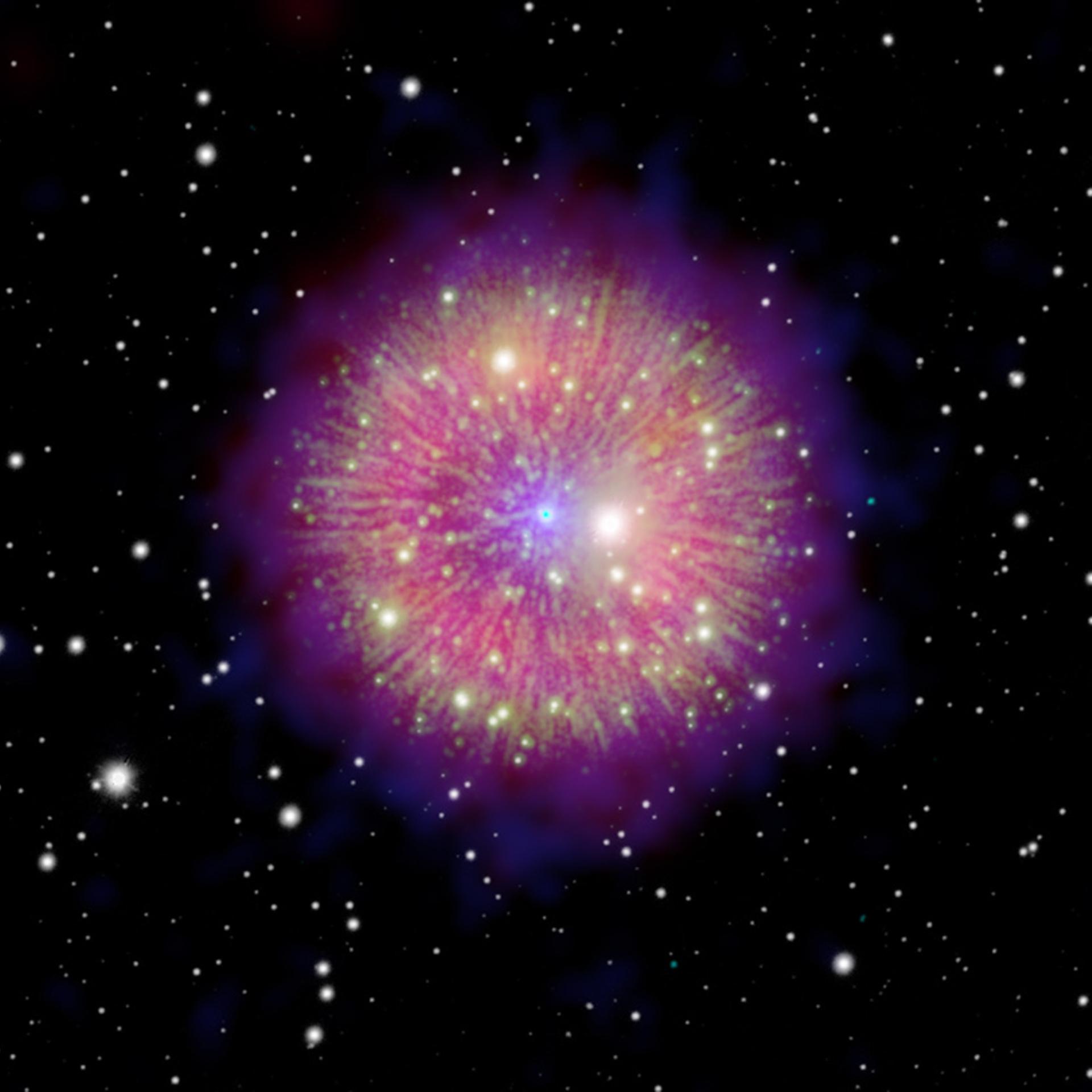 Helle Explosion - Die fast unbekannte Supernova in der Kassiopeia