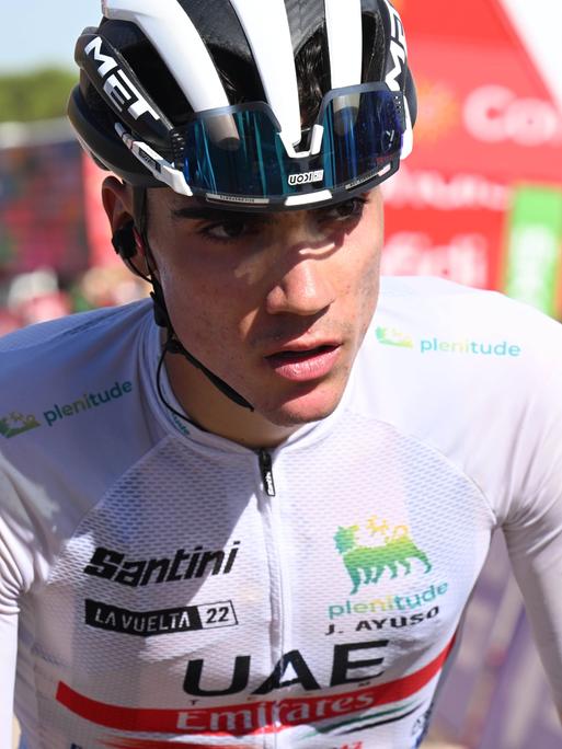 Der 19-Jährige Juan Ayuso sorgt derzeit im spanischen Radsport für Furore.