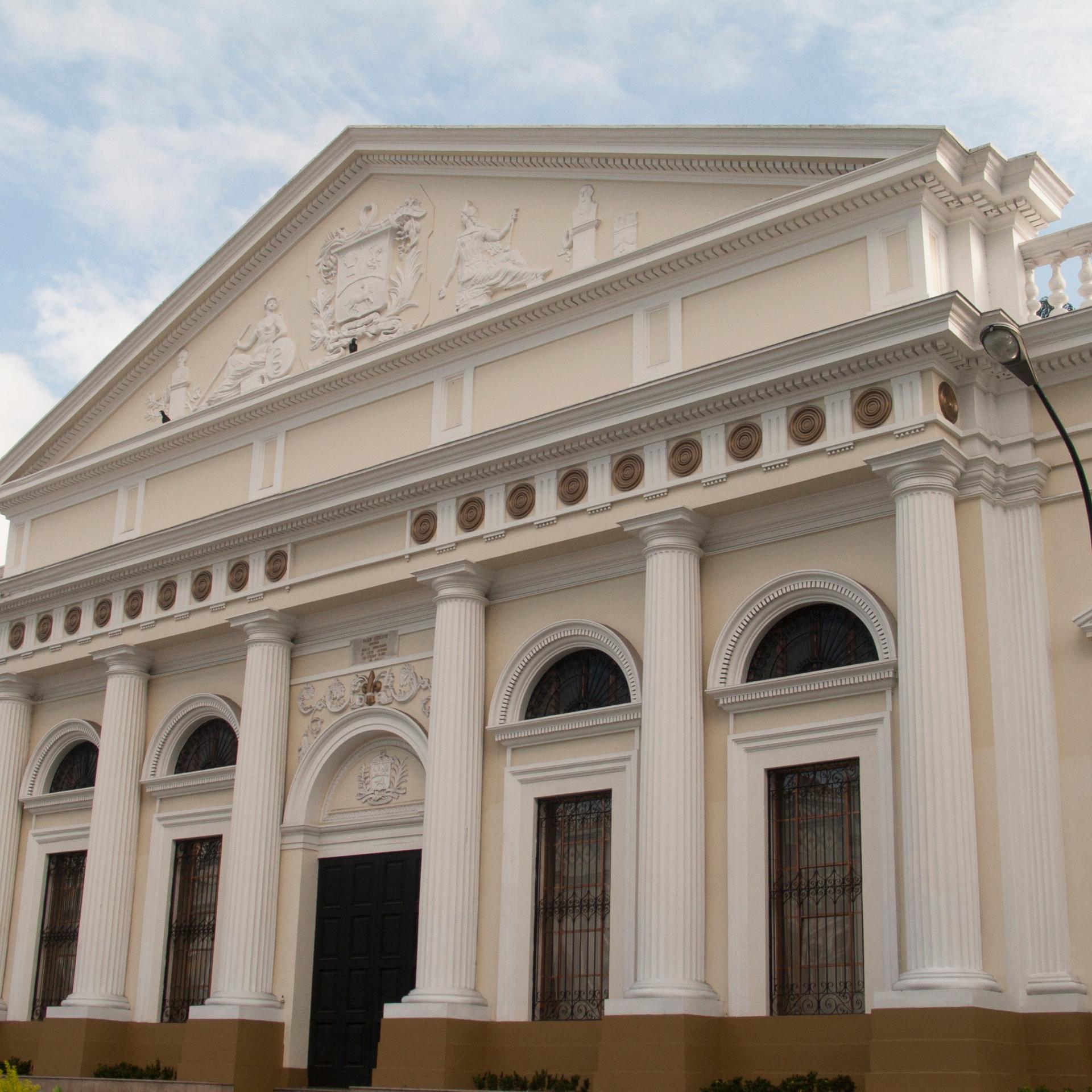 Das Parlament in Caracas, Hauptstadt Venezuelas
