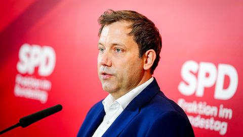 Das Foto zeigt Lars Klingbeil, den SPD-Vorsitzenden.