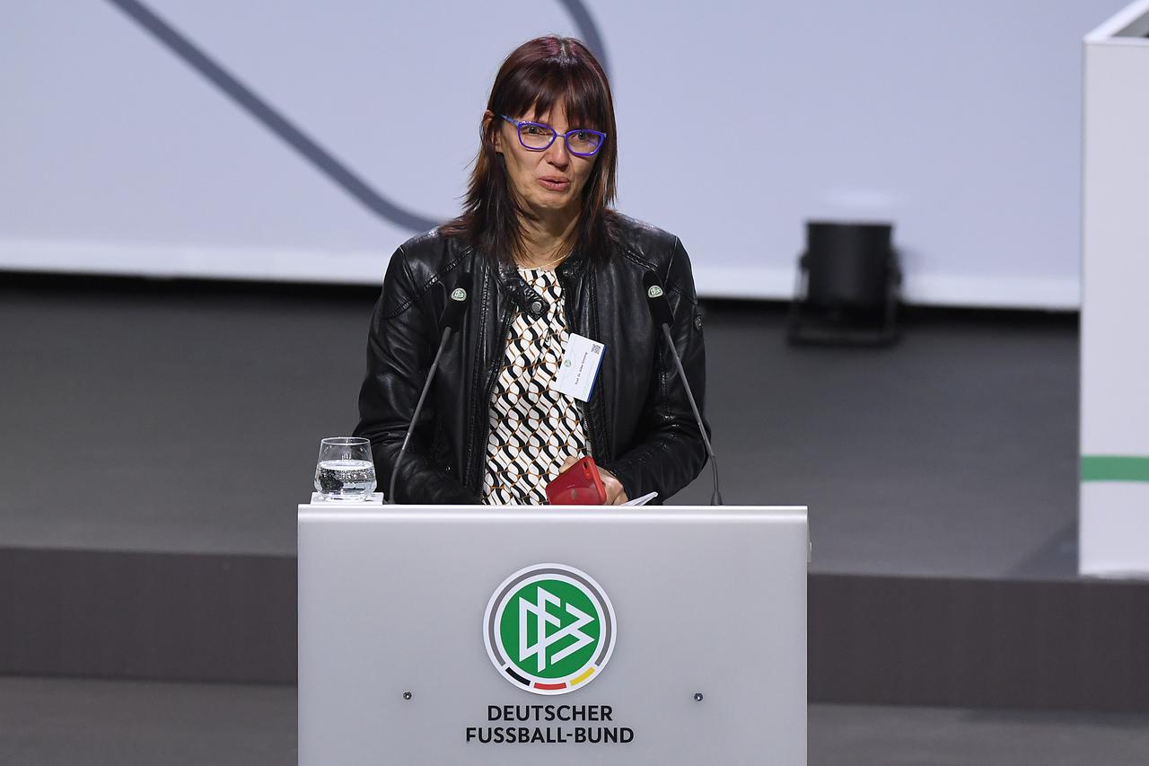 Die neue DFB-Vizepräsidentin Silke Sinning.