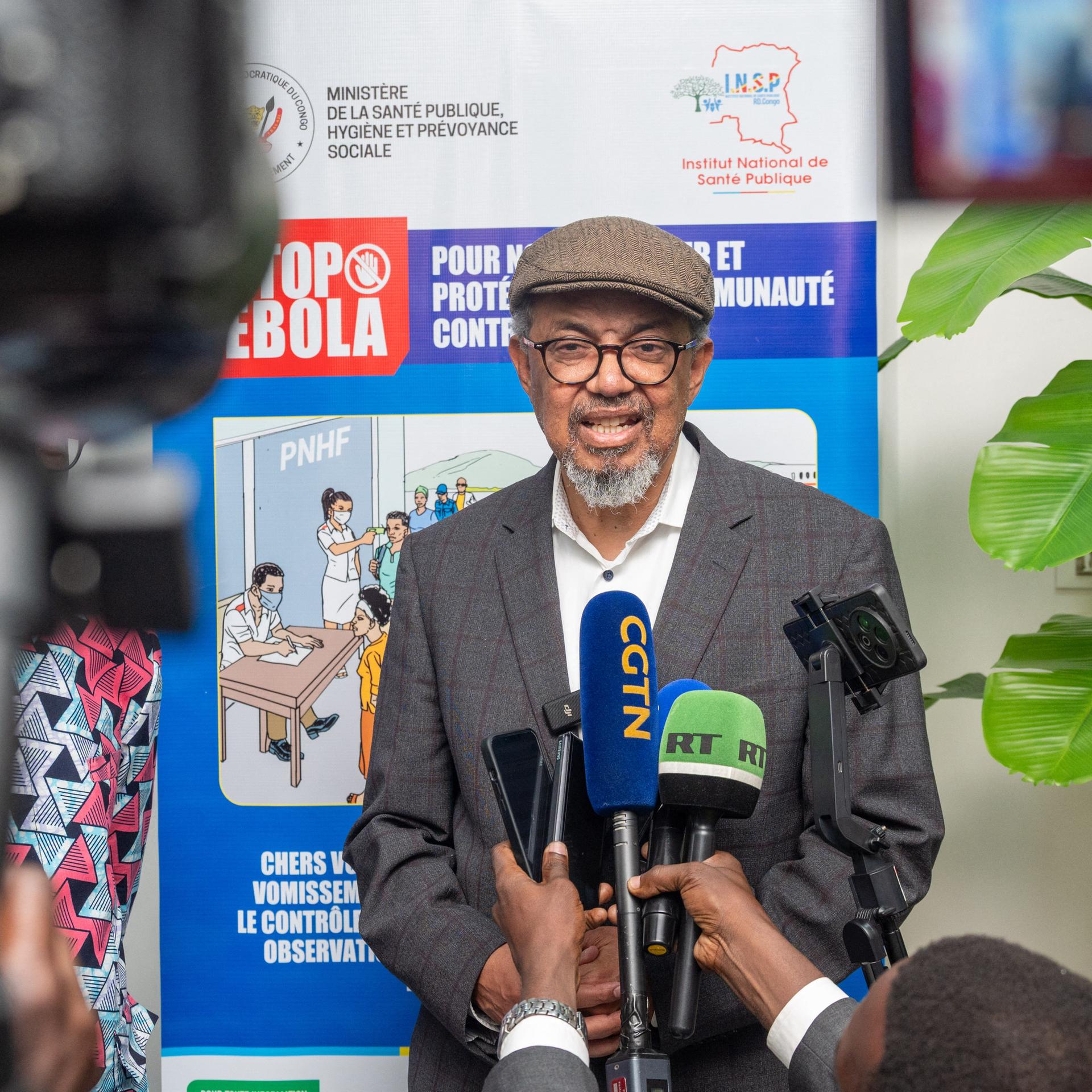 DR Kongo - Chef der Weltgesundheitsorganisation besucht Zentrum der Ebola-Epidemie