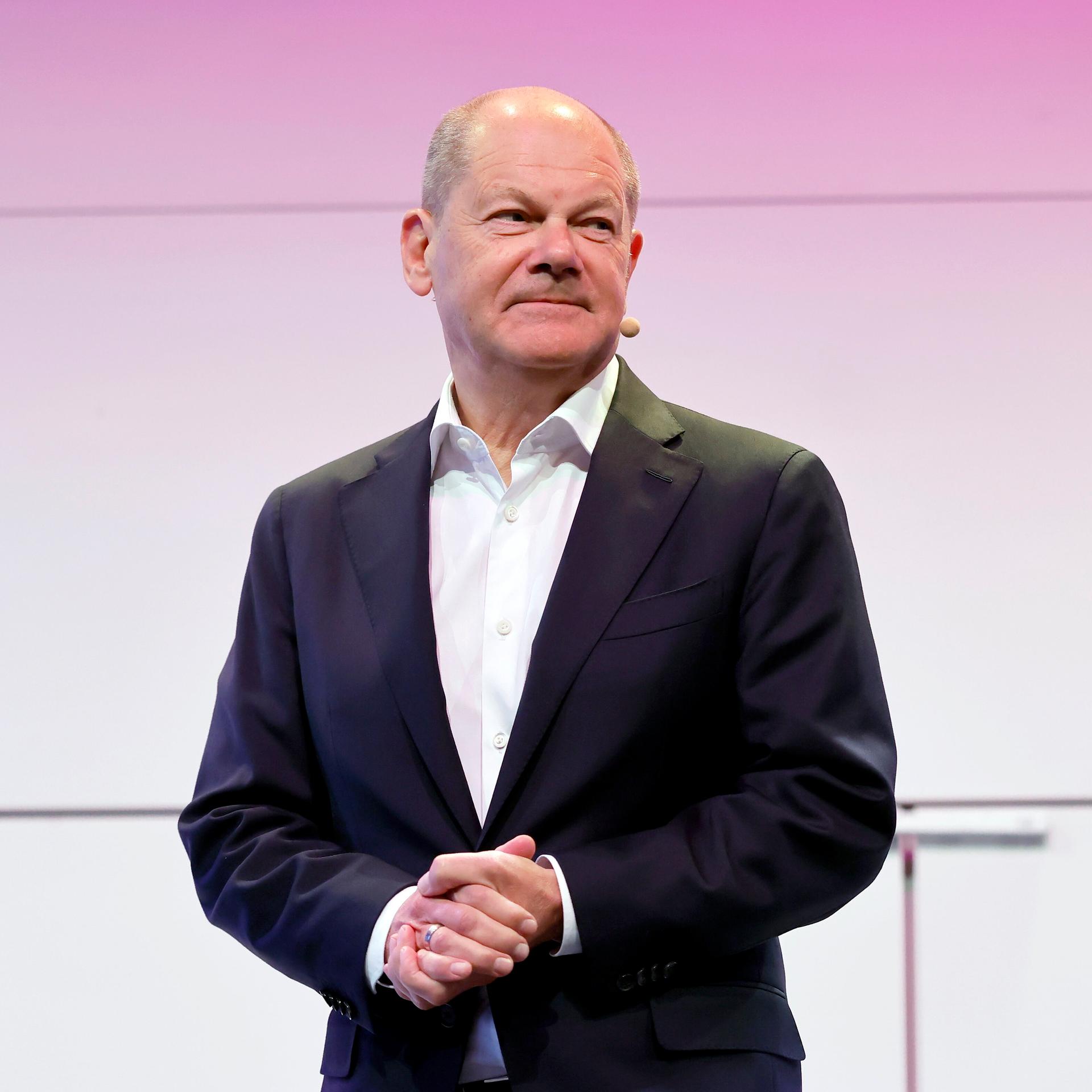 New York - Altkanzler Scholz wird mit der Leo-Baeck-Medaille ausgezeichnet