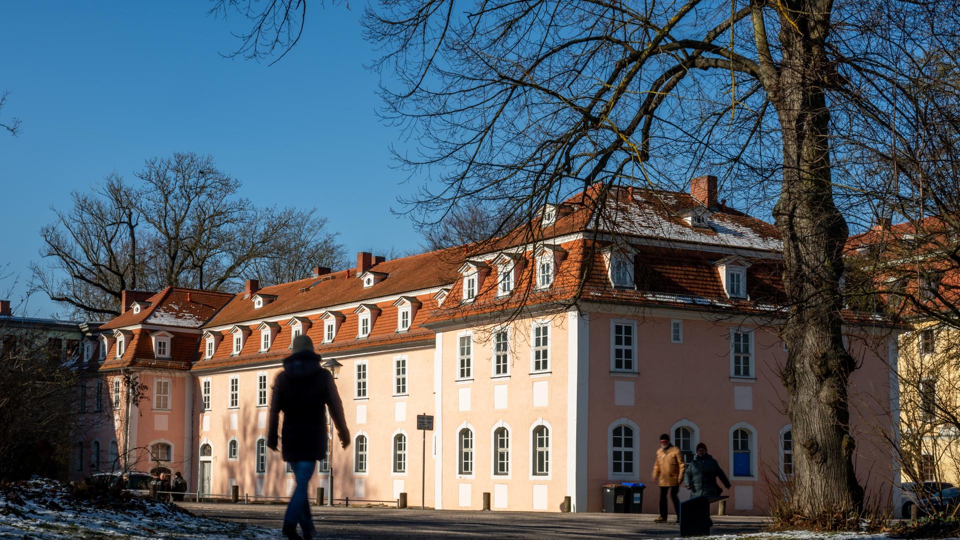 Außenansicht des Haus der Frau von Stein in Weimar. Außenansicht des Haus der Frau von Stein in Weimar.