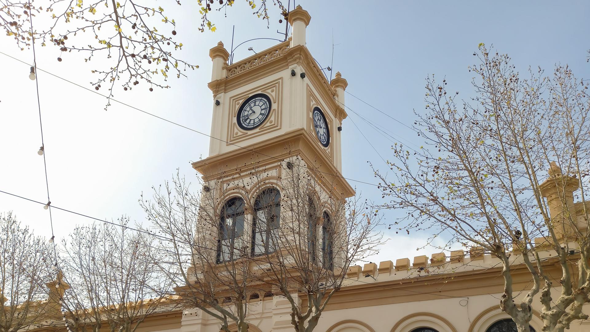 Das alte Rathausgebäude in San Pedro Das alte Rathausgebäude in San Pedro