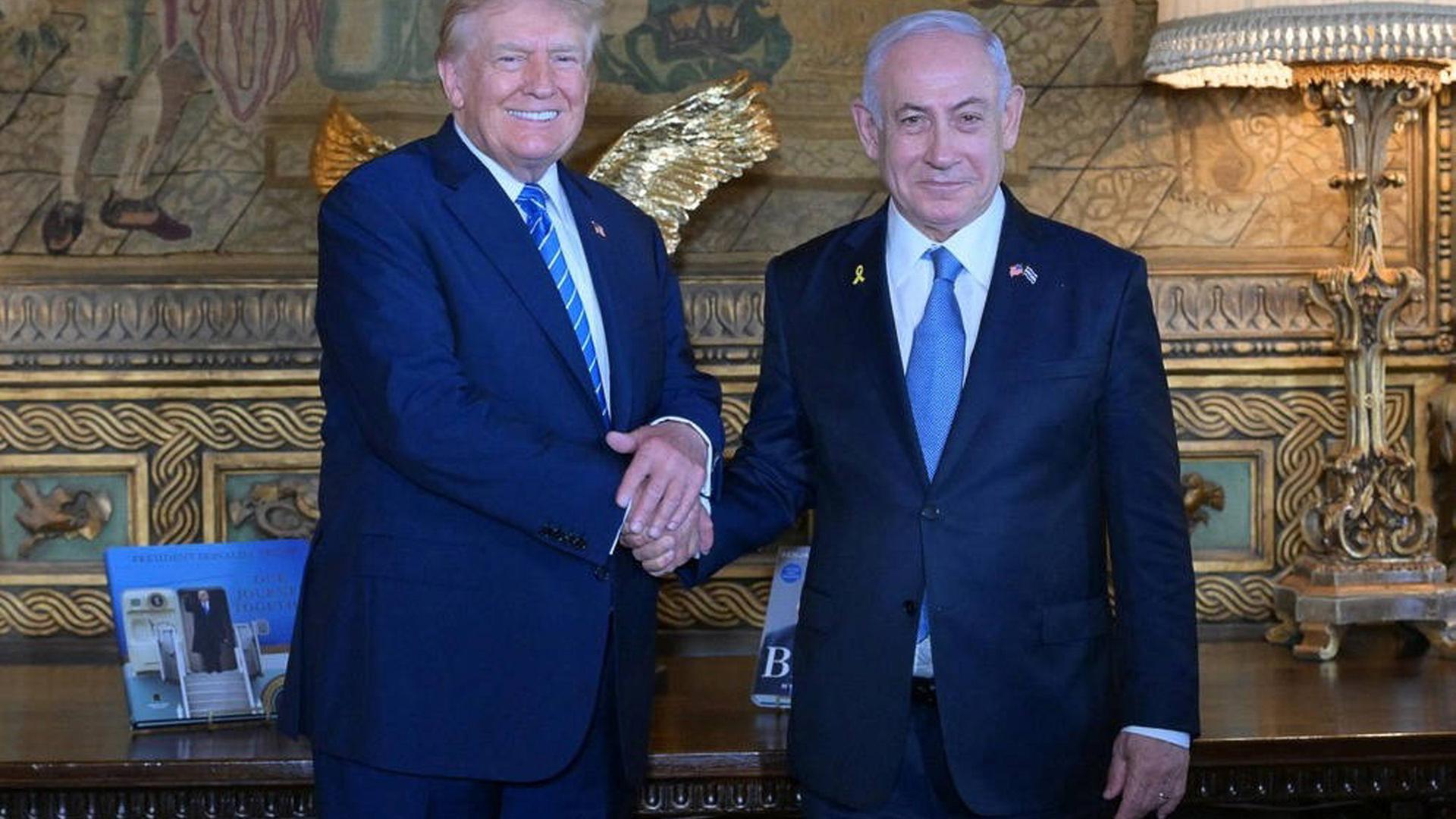 Donald Trump und Benjamin Netanjahu