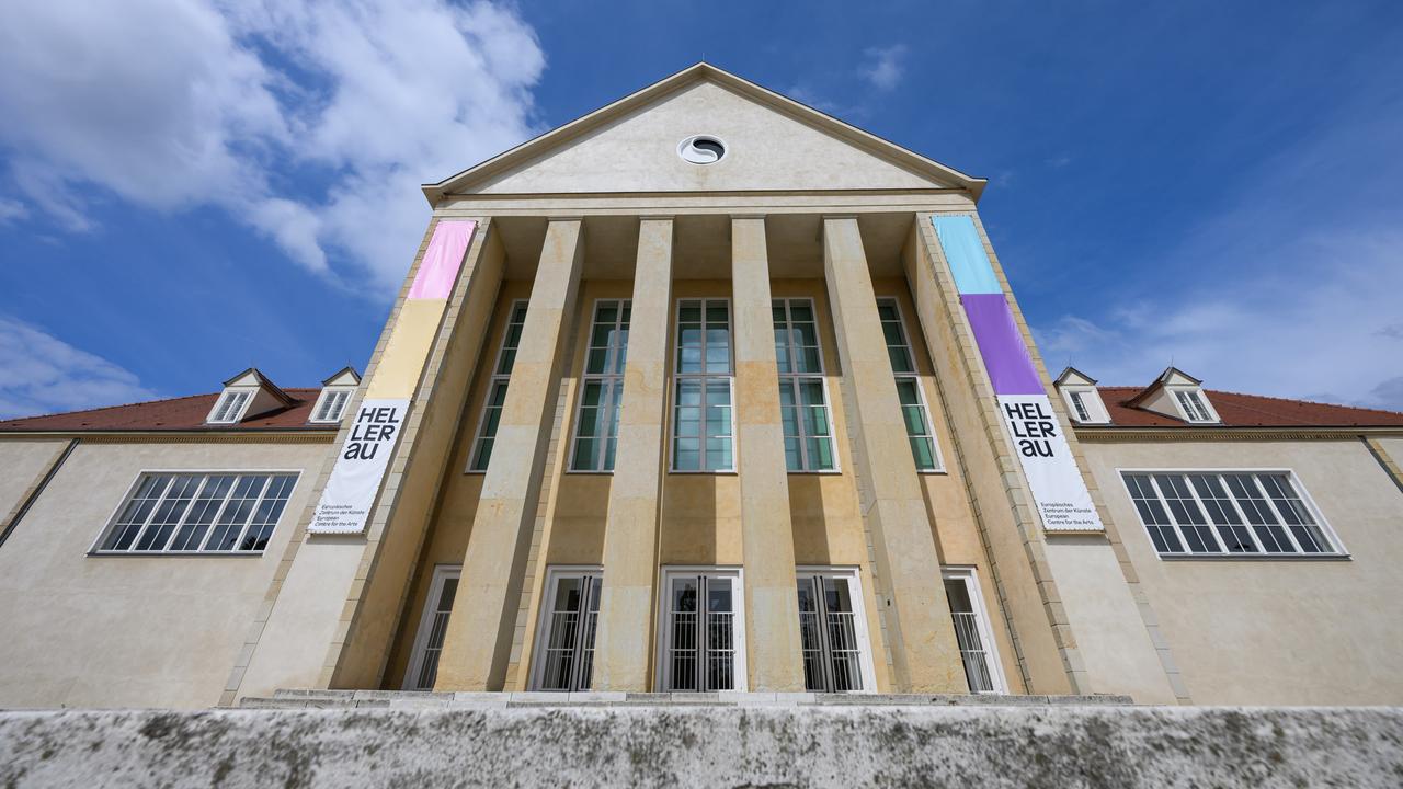 Blick auf das Festspielhaus Hellerau in Dresden