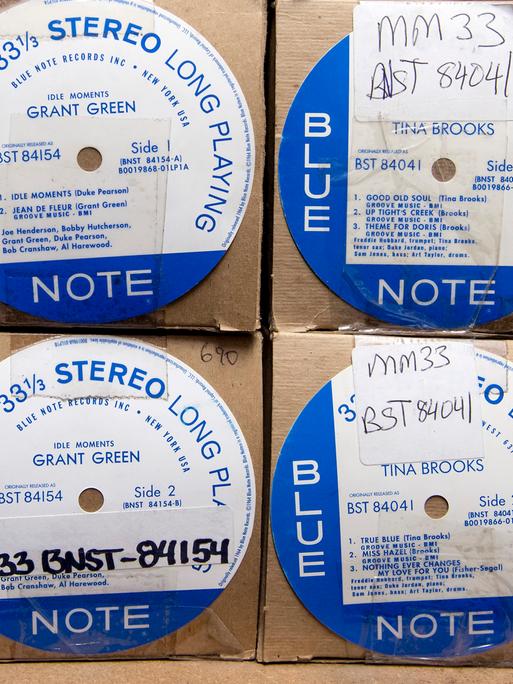 Alte Platen der Blue Note-Künstler Tina Brooks and Grant Green