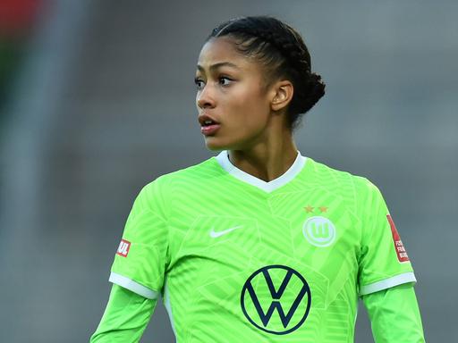 Svenidis Jonsdottir vom VfL Wolfsburg