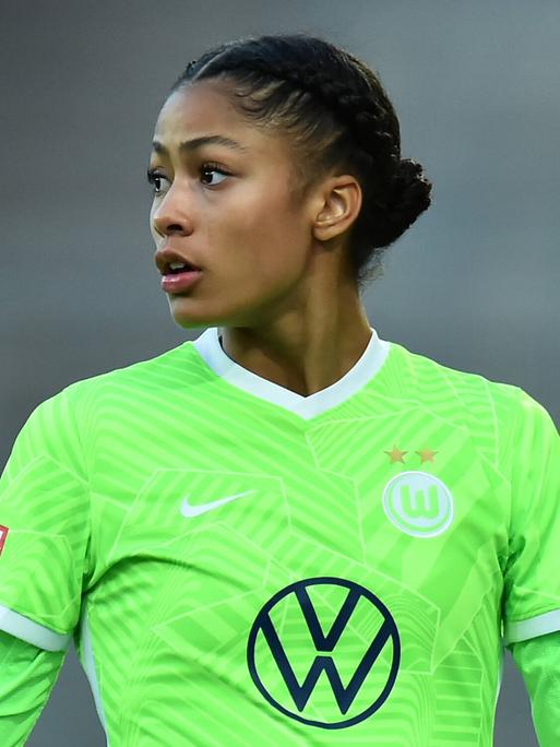 Svenidis Jonsdottir vom VfL Wolfsburg