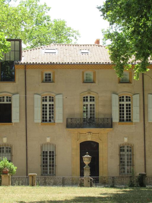 Das Elternhaus (Vorderansicht) von Paul Cézanne im südfranzösischen Aix-en-Provence, das nach langjähriger Renovierung wieder öffnet - und neu entdeckte Fresken des Malers zeigt.