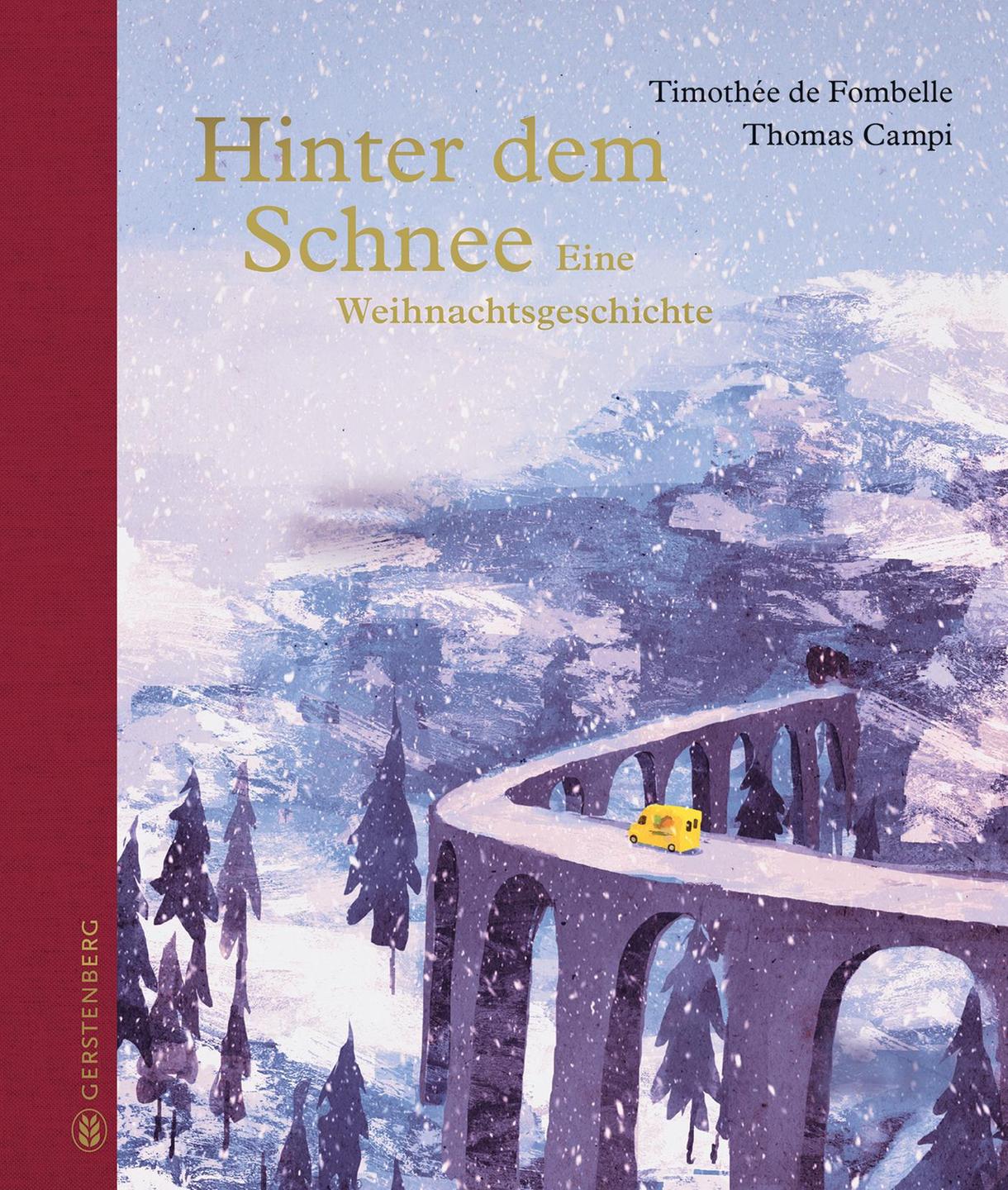 Das Cover des Buches "Hinter dem Schnee. Eine Weihnachtsgeschichte"