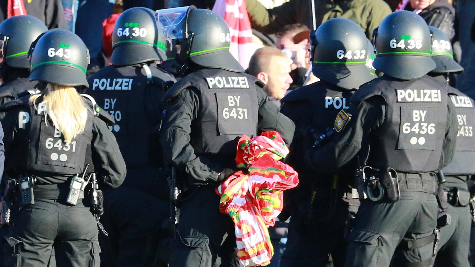 Die Begegnung Türkgücü gegen den FC Bayern München II wurde abgebrochen.