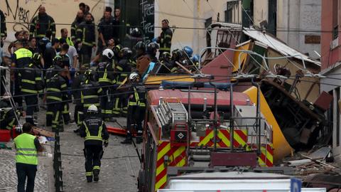Bei dem Seilbahn-Unglück in Lissabon hat es Tote und Verletzte gegeben.