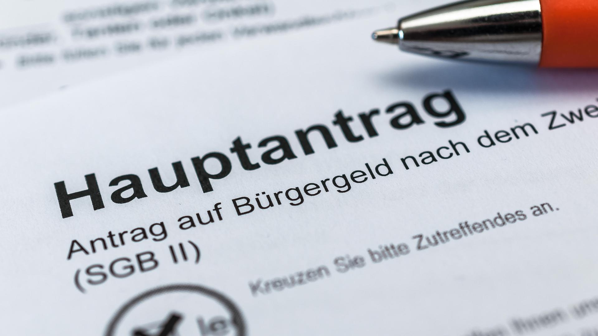 Antrag auf Bürgergeld in Deutschland