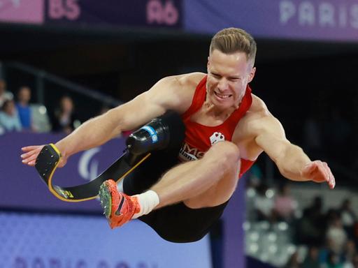 Para-Sportler Markus Rehm bei den Paralympischen Spielen in Paris