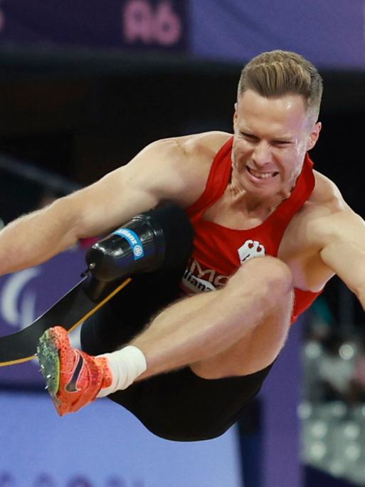 Para-Sportler Markus Rehm bei den Paralympischen Spielen in Paris