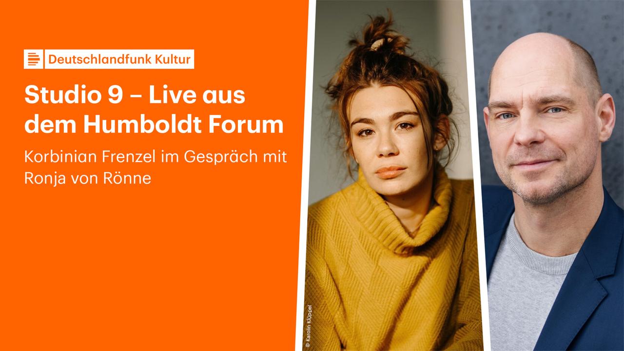 Studio 9 - Live aus dem Humboldt Forum: Korbinian Frenzel im Gespräch ...