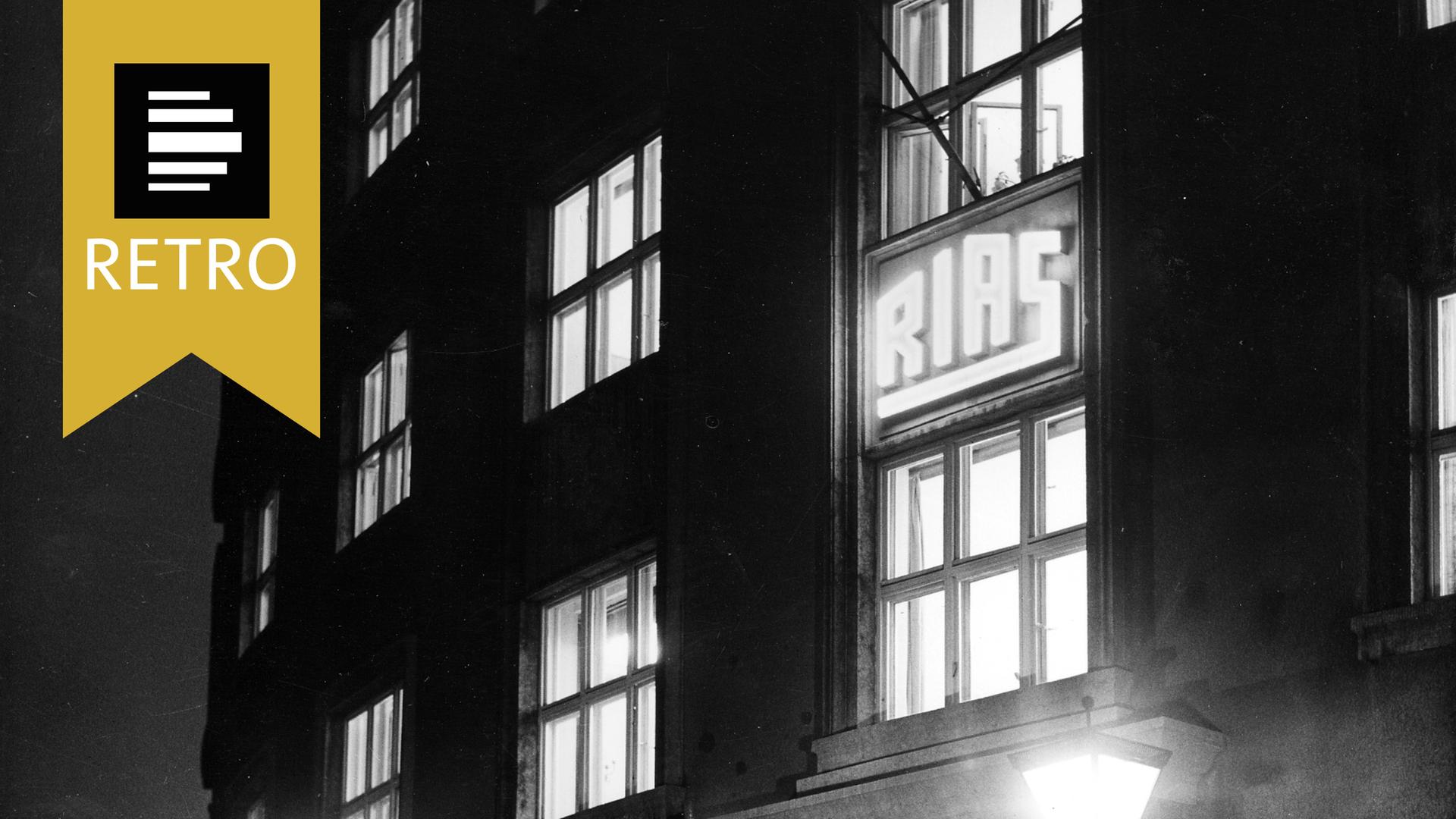 Eröffnung des RIAS-Gebäudes in der Kufsteiner Straße Eröffnung des RIAS-Gebäudes in der Kufsteiner Straße