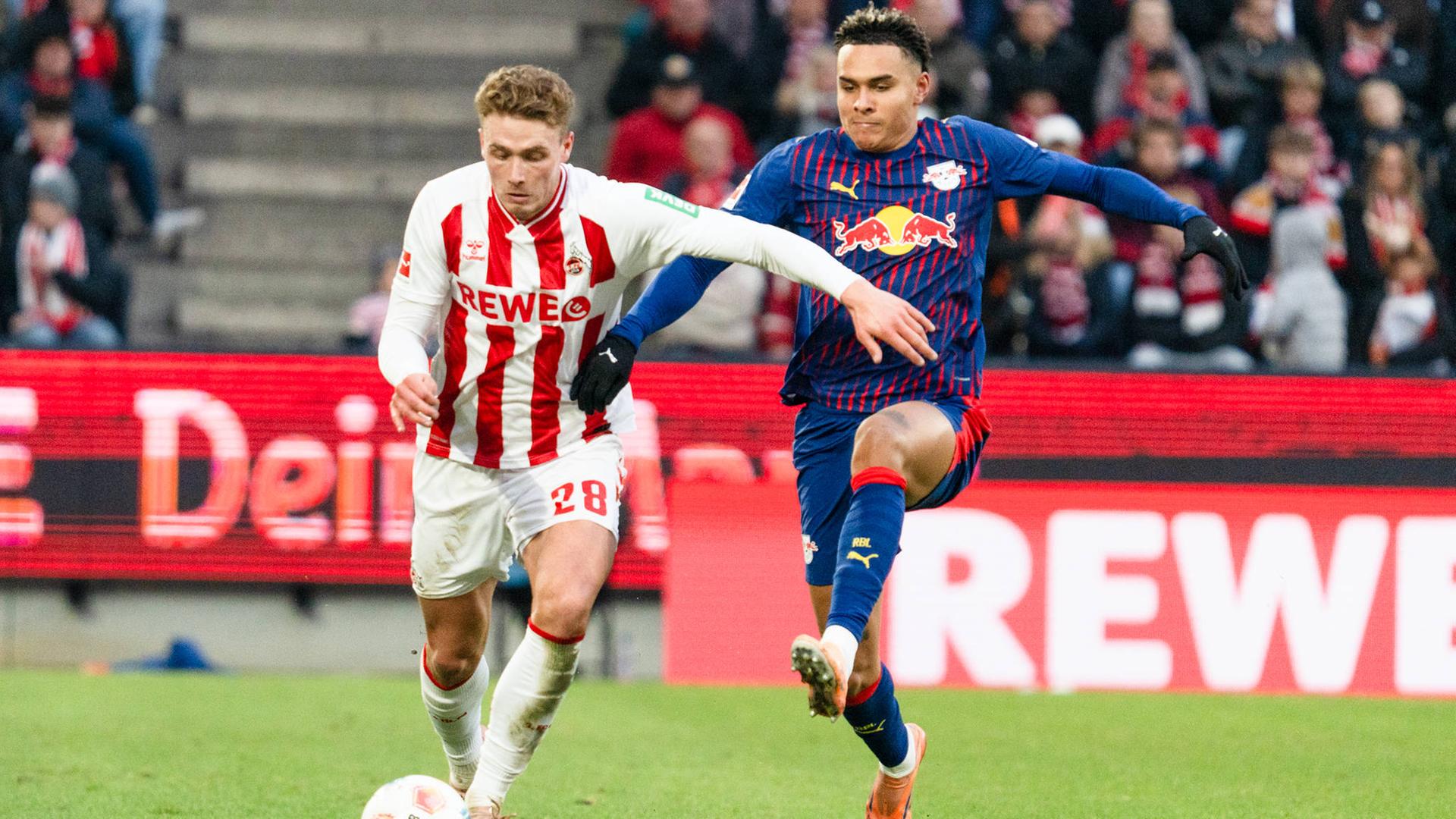 Bundesliga - Köln verliert zuhause gegen Leipzig