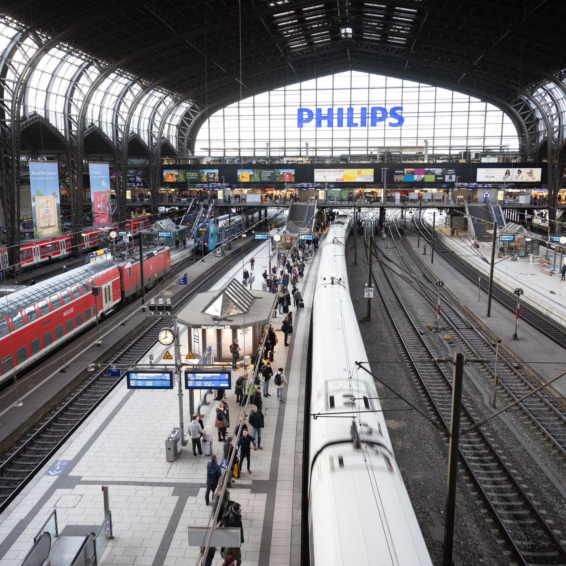 Deutsche Bahn - Auch heute noch Störungen des Zugverkehrs im Raum Hamburg