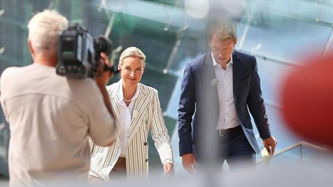 Alice Weidel (AfD) zu Gast im ARD-Sommerinterview