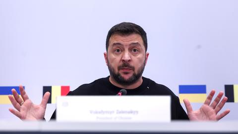 Der ukrainische Präsident Selenskyj 