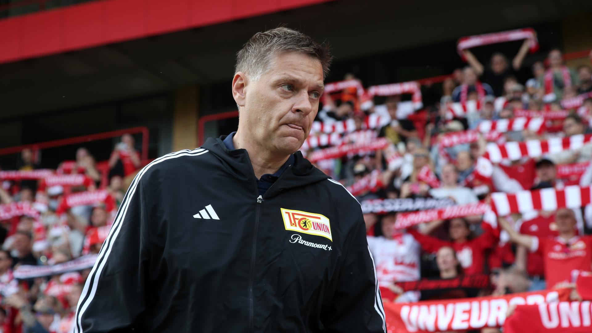 Der Sportdirektor von Union Berlin, Oliver Ruhnert. Der Sportdirektor von Union Berlin, Oliver Ruhnert.