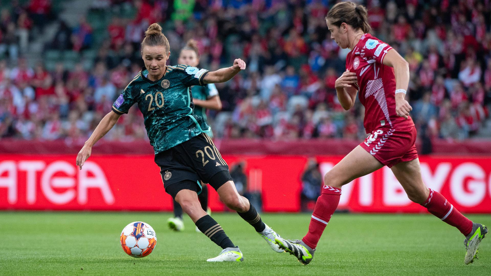 Fußball - Deutsches Frauen-Nationalteam verliert 0:2 in Dänemark