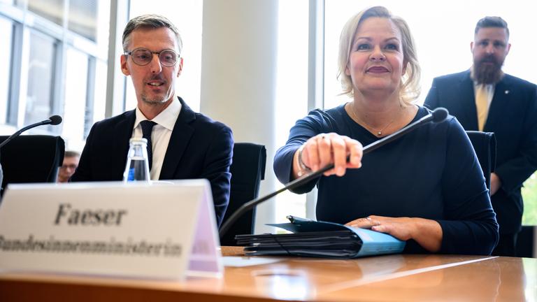 Bundestag Stimmt Gegen AfD-Antrag Auf Faeser-Rücktritt