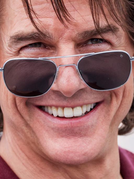 Tom Cruise stellt "Mission: Impossible - The Final Reckoning" beim 78. Internationalen Filmfestival in Cannes am 14.5.2025 vor.