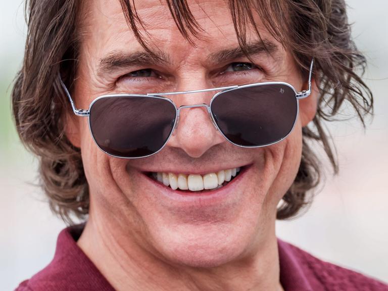 Tom Cruise stellt "Mission: Impossible - The Final Reckoning" beim 78. Internationalen Filmfestival in Cannes am 14.5.2025 vor.