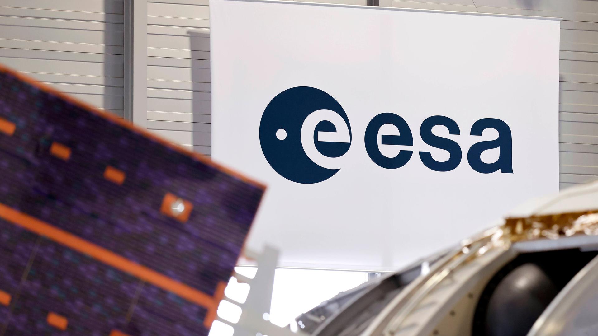 Das Logo der Europäischen Weltraumagentur ESA