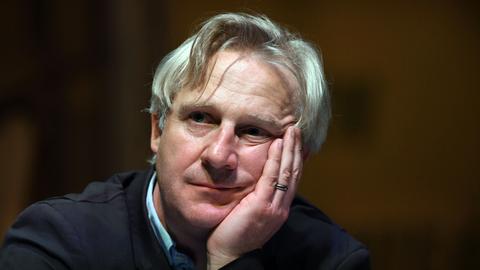 Stefan Bachmann, Intendant des Schauspiel Köln, bei der Jahrespressekonferenz des Schauspiels 2018